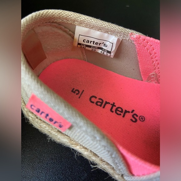 Carters slip on espadrille size 5 - Picture 3 of 6